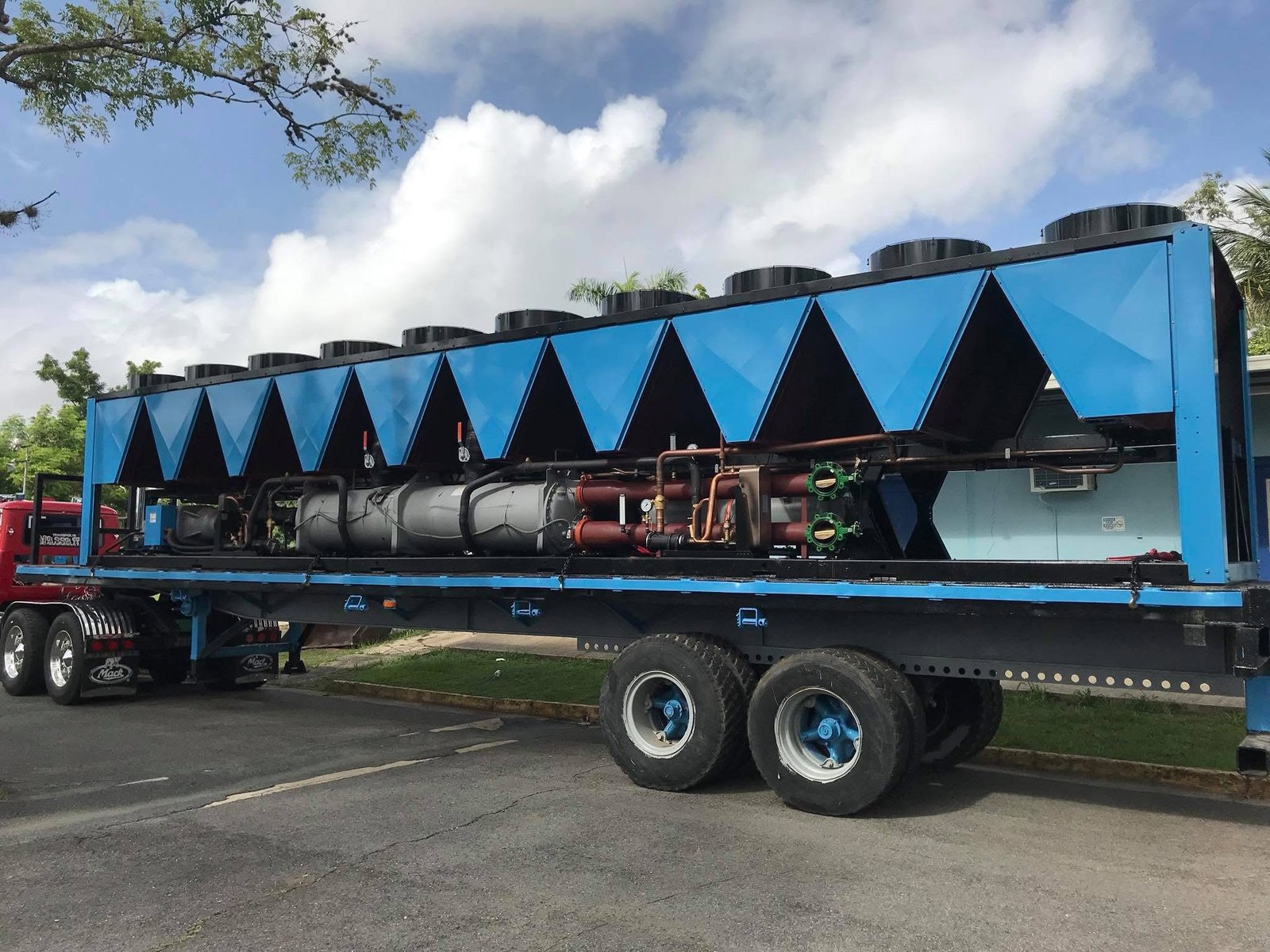 Chiller industrial listo para renta en Puerto Rico