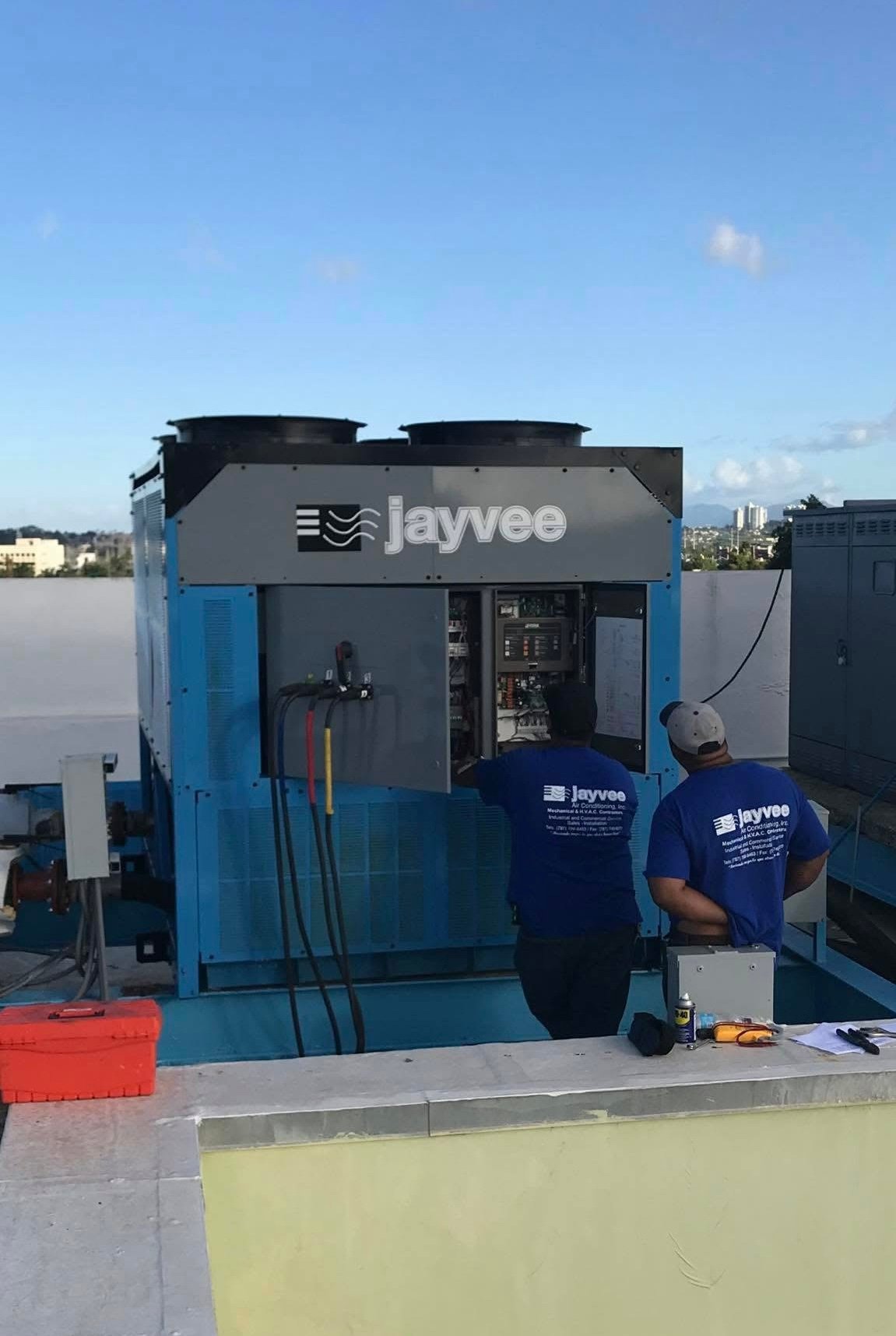 Chiller industrial listo para renta en Puerto Rico