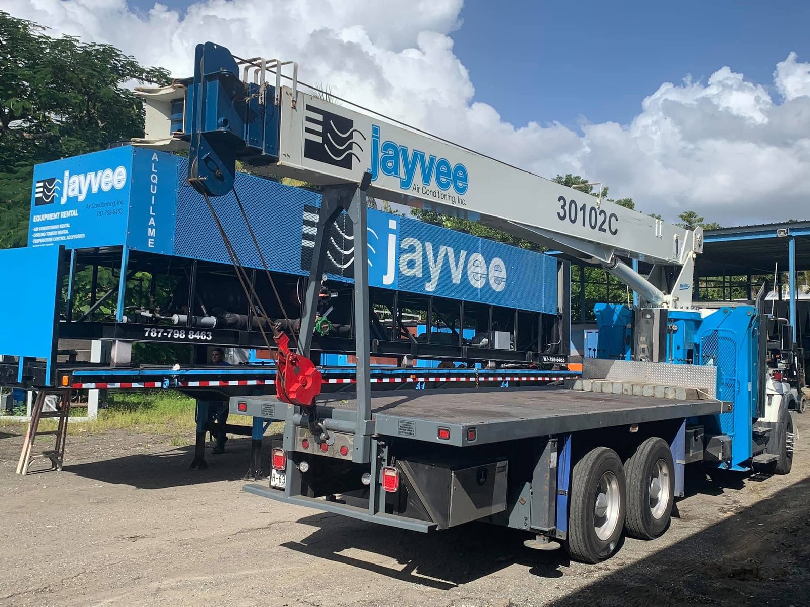 Chiller industrial listo para renta en Puerto Rico