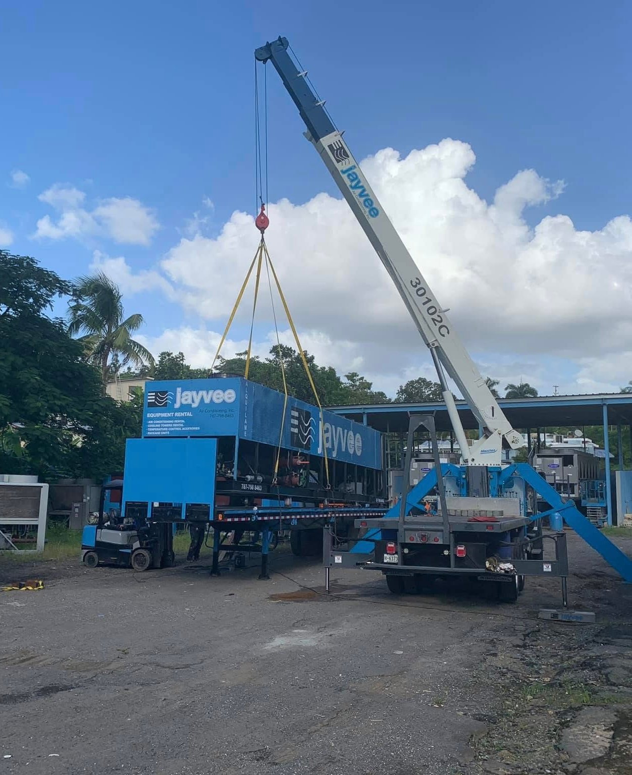 Chiller industrial listo para renta en Puerto Rico