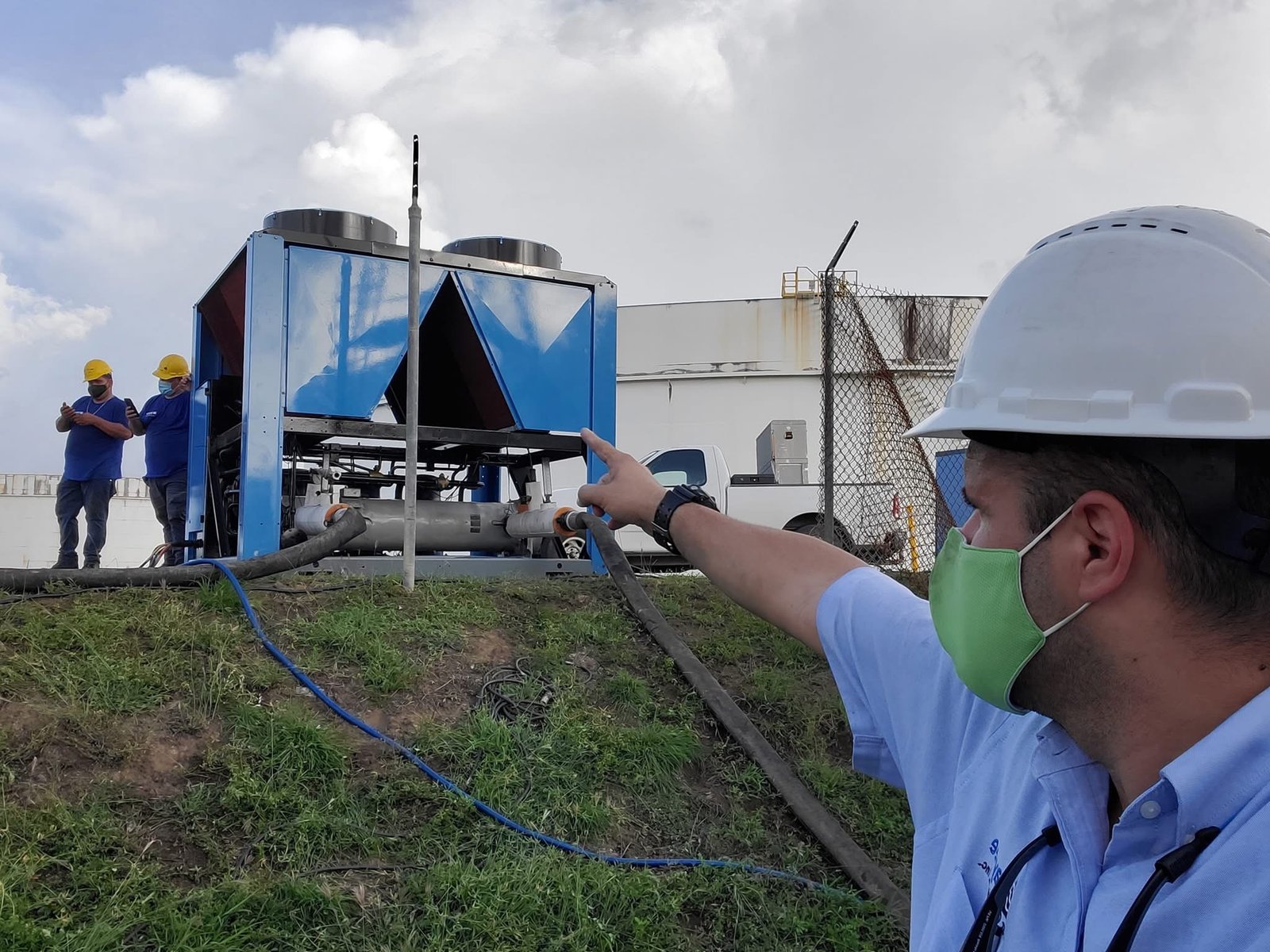 Chiller industrial listo para renta en Puerto Rico