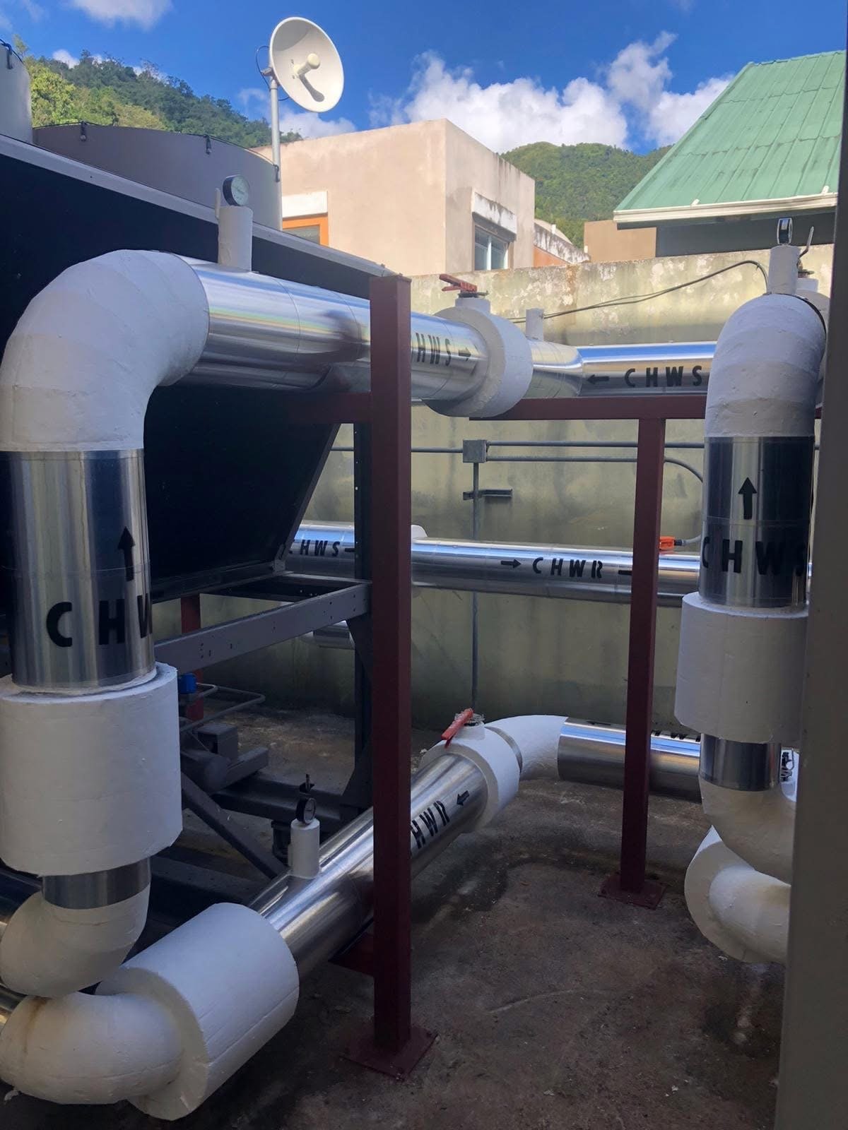 Chiller industrial listo para renta en Puerto Rico