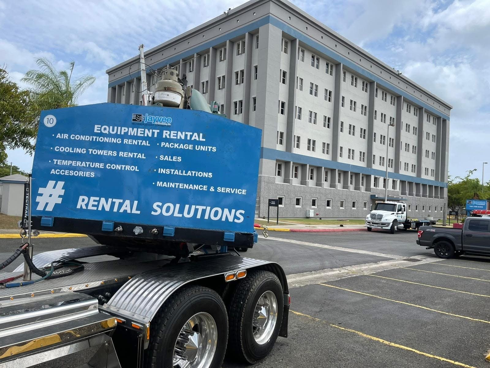 Chiller industrial listo para renta en Puerto Rico