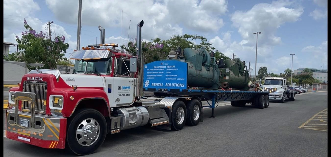 Chiller industrial listo para renta en Puerto Rico