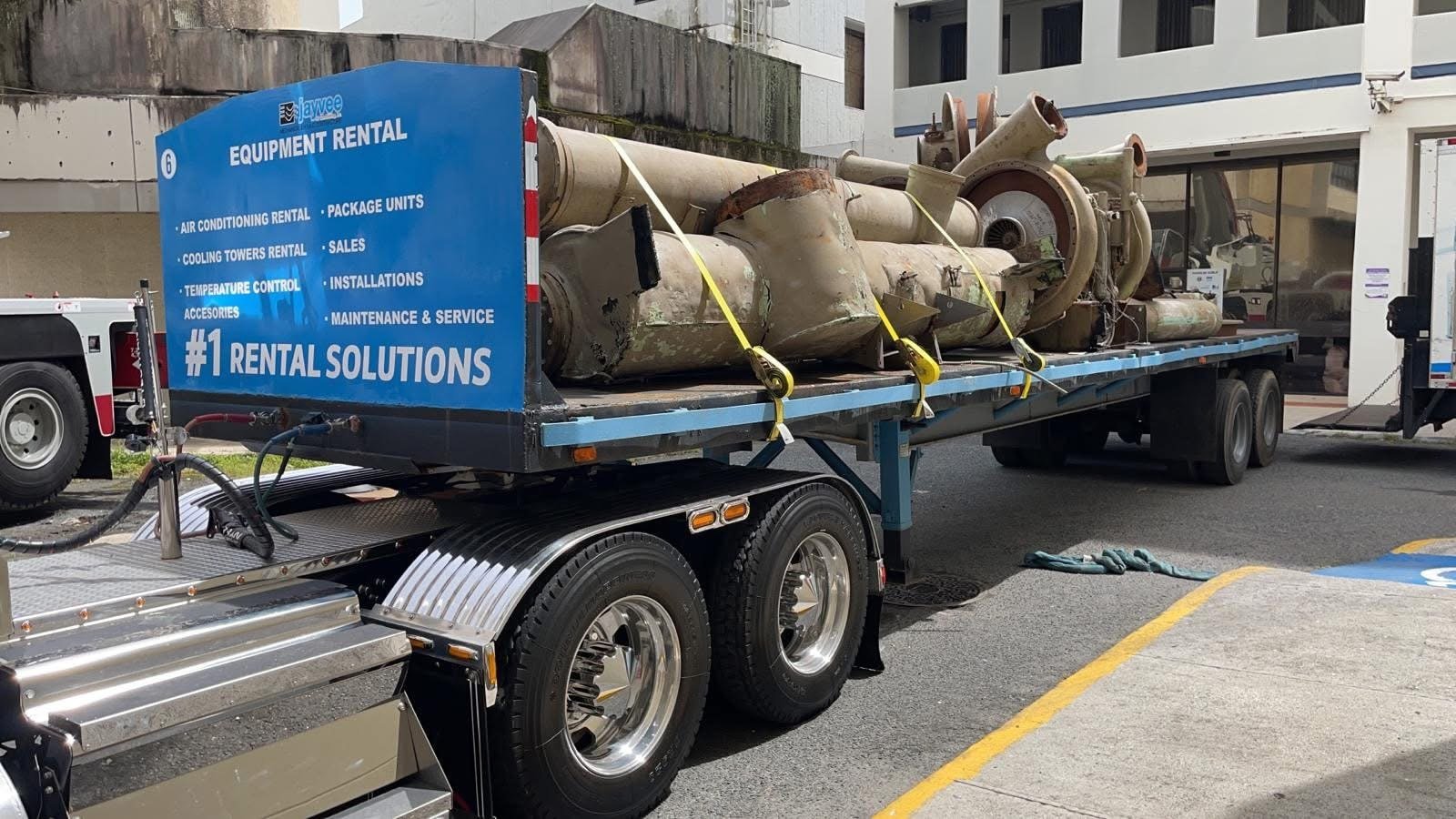 Chiller industrial listo para renta en Puerto Rico