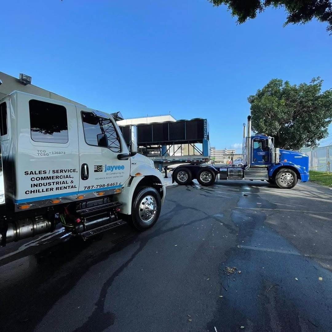 Chiller industrial listo para renta en Puerto Rico