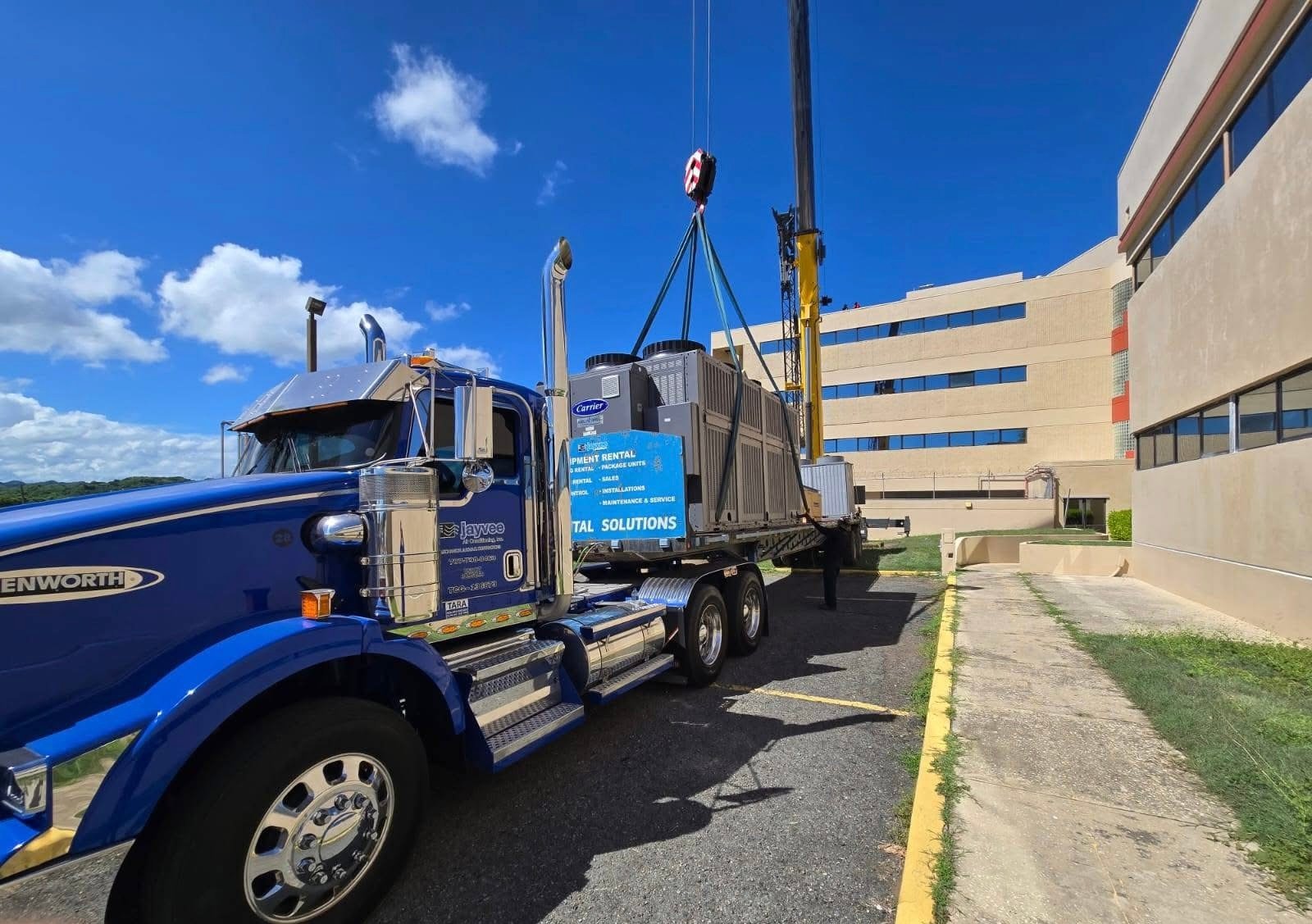 Chiller industrial listo para renta en Puerto Rico